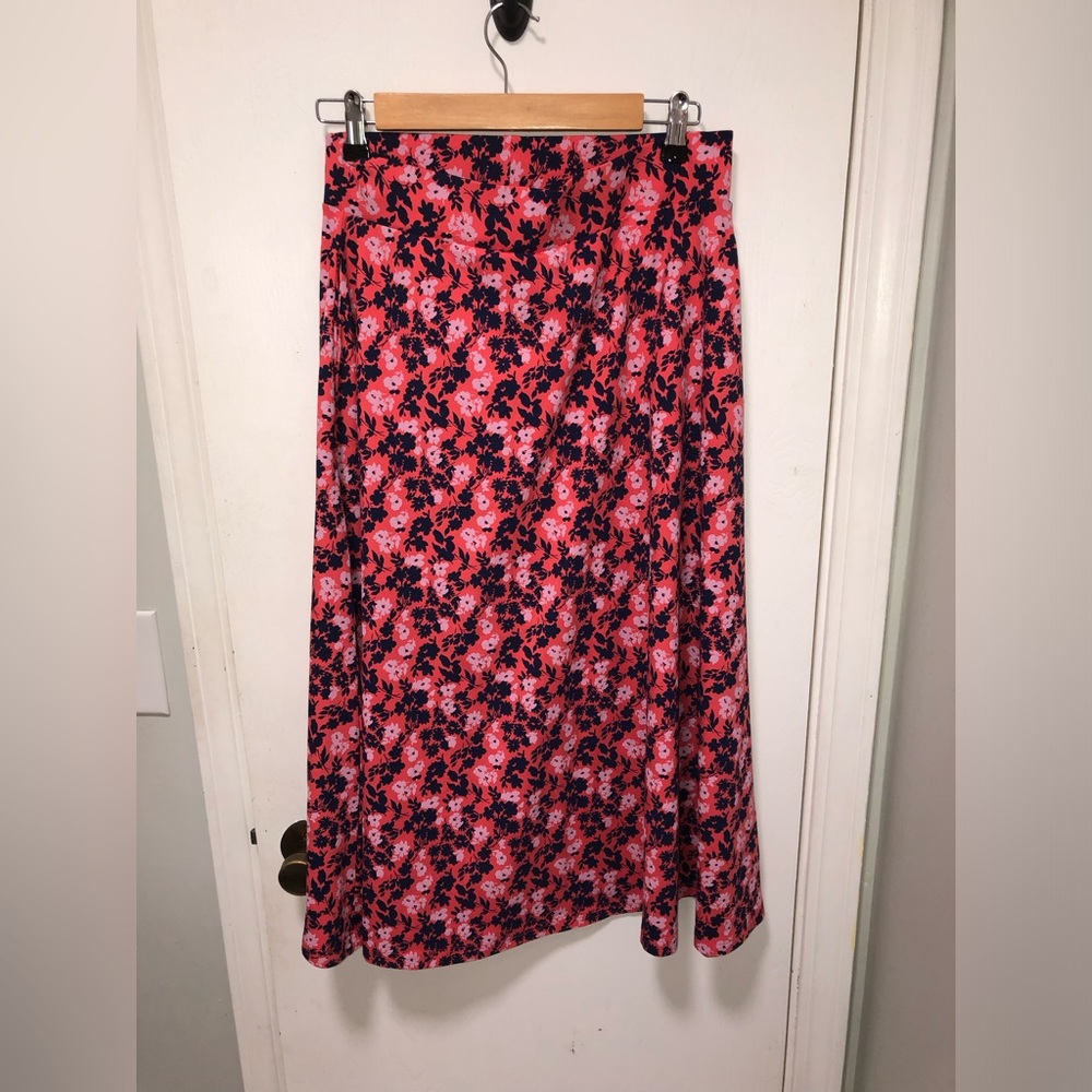 Pact Sweet Cayenne Fit and Flare Skirt Medium NWOT